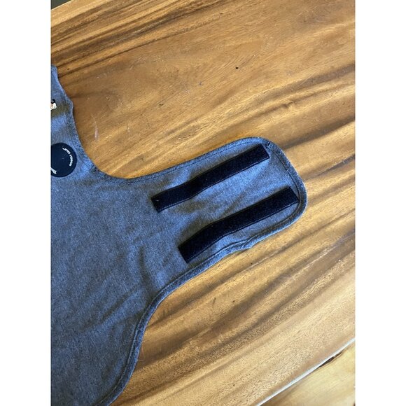 Dog Vest Thunder Shirt Dog Size Small 15-25lbs Grey - Best Solution for Anxiety - Picture 7 of 16
